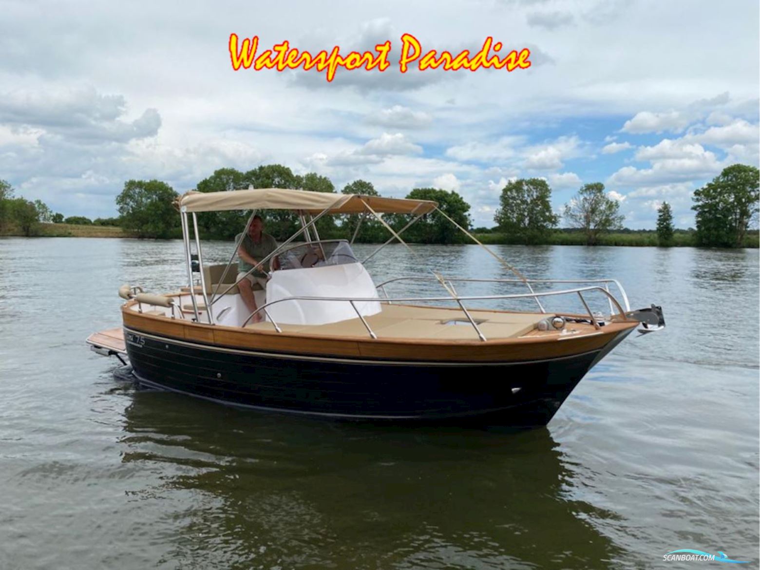 Cantieri Mimi Gozzo Libeccio 750 Open Motorboten 2021, met Yanmar motor, The Netherlands