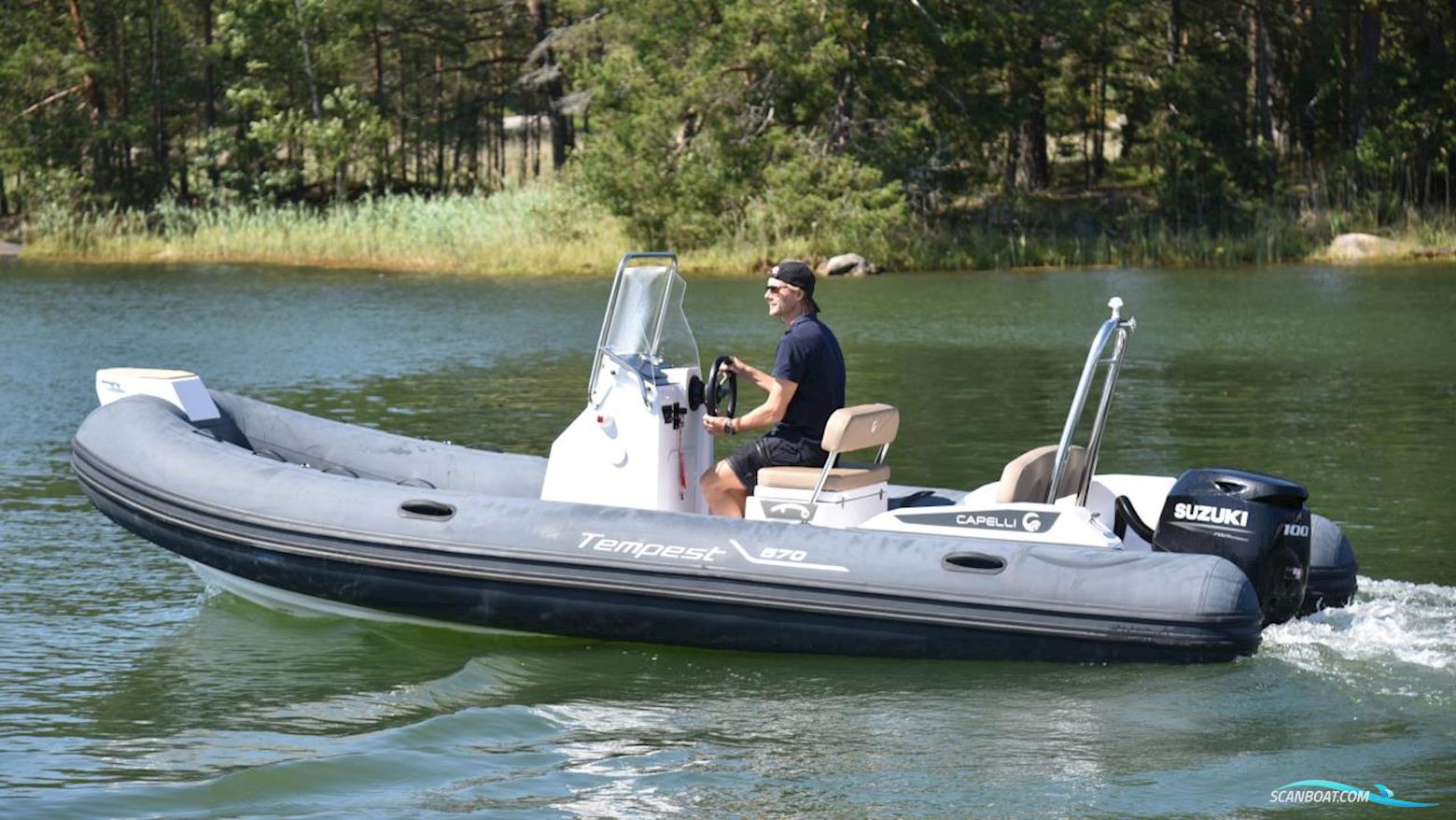 Capelli Tempest 570 Swe Motorboten 2021, met Suzuki motor, Sweden