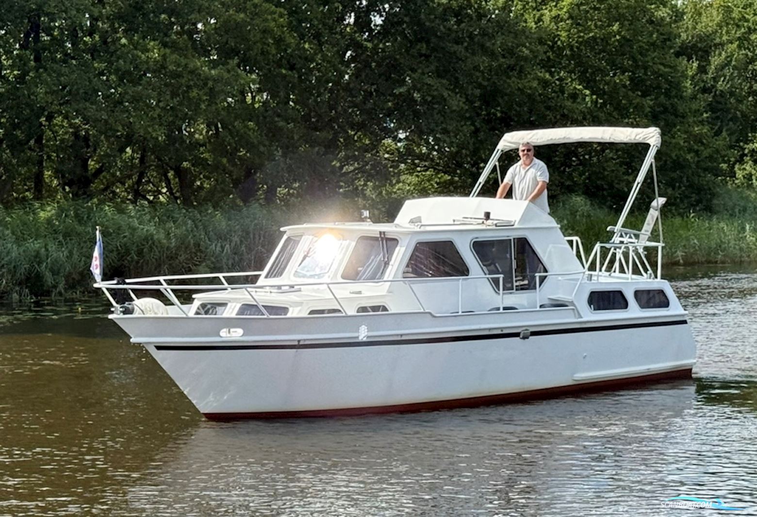Caravelle 980 Motorboten 1980, met Peugeot motor, The Netherlands