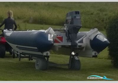 Ceasar Racing Bullet Katamaran 4,10m Motorboten 2015, met Yahama motor, Denemarken