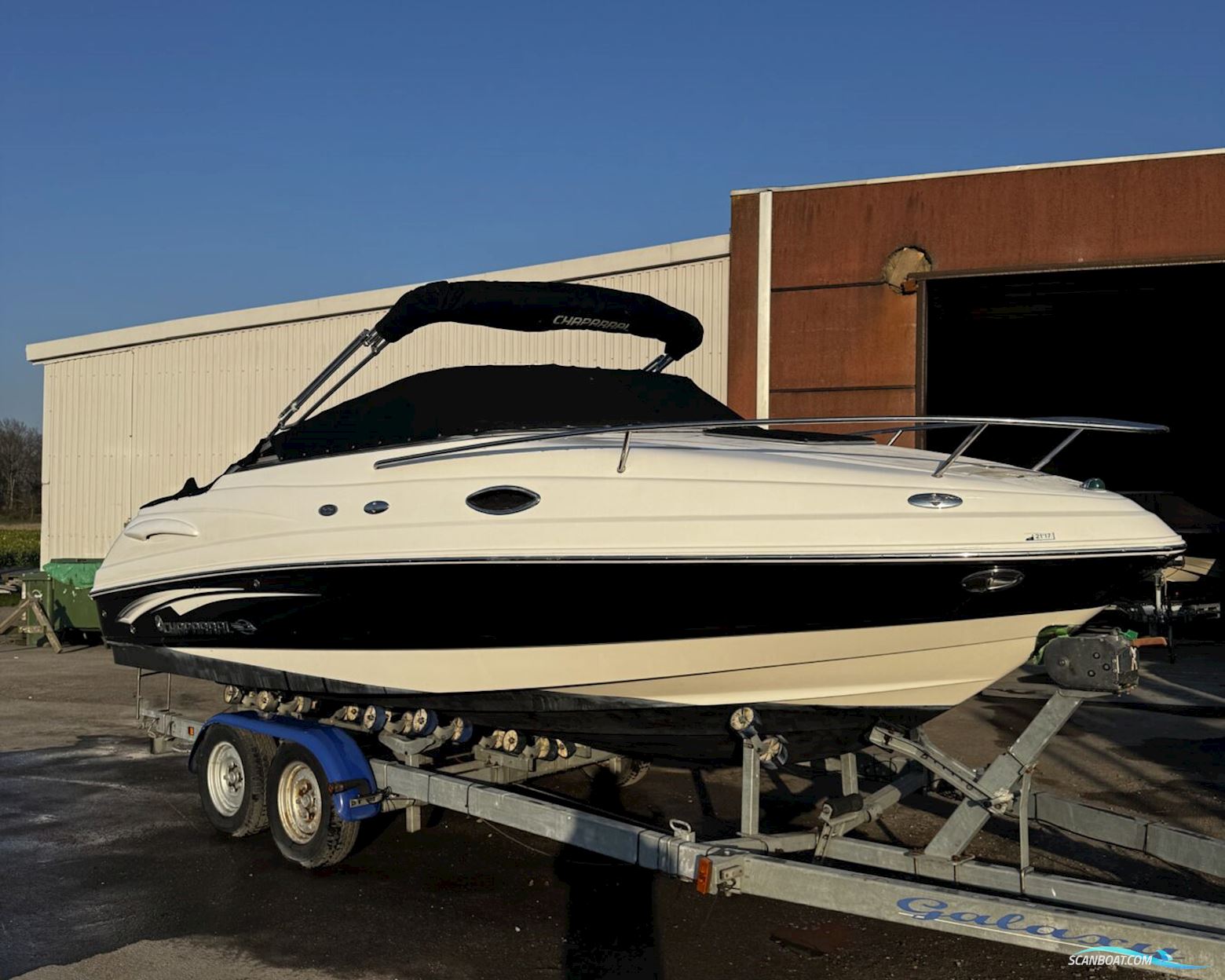 Chaparral 215 ssi Motorboten 2008, met Volvo Penta 5.0 GXI motor, Denemarken