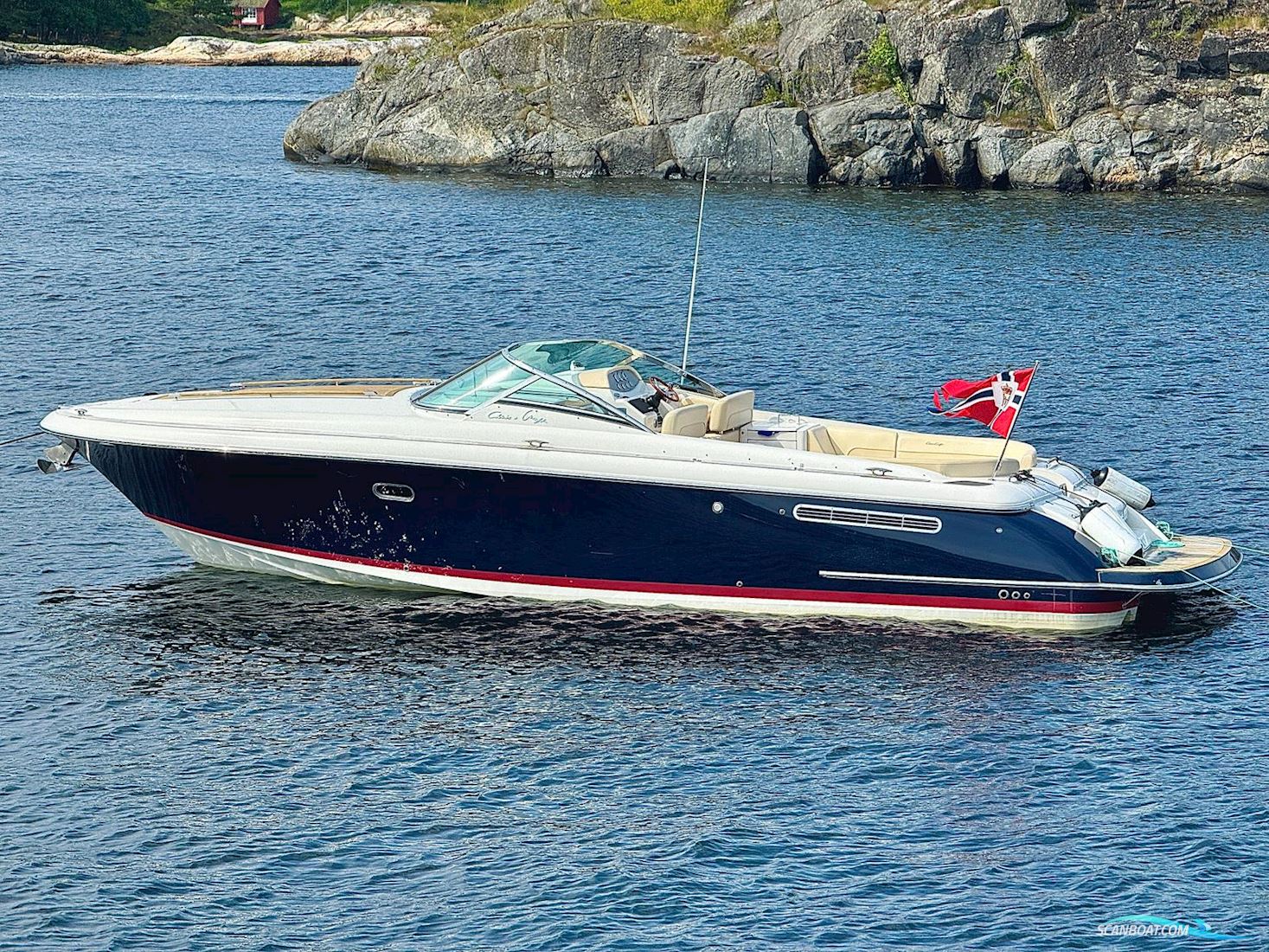Chris-Craft Corsair 36 Heritage Edition Motorboten 2012, met Mercruiser motor, Norway