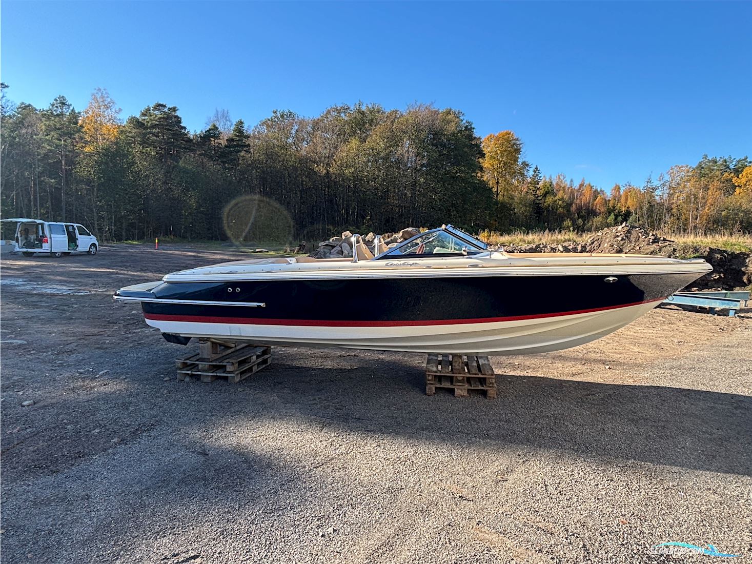 Chris-Craft Motorboten 2022, met Mercury 6.2 V8 350 Seacore motor, Norway