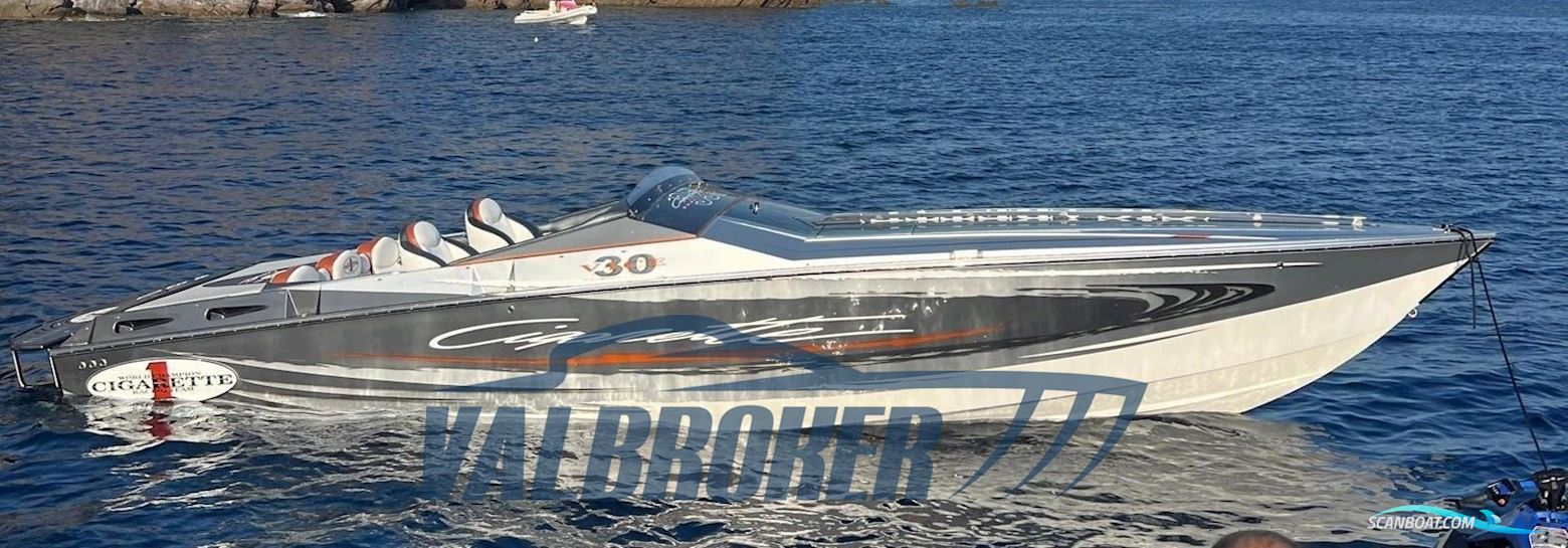 Cigarette R.T. 30 Vice Motorboten 2005, met Mercruiser Mag 496 motor, Italië