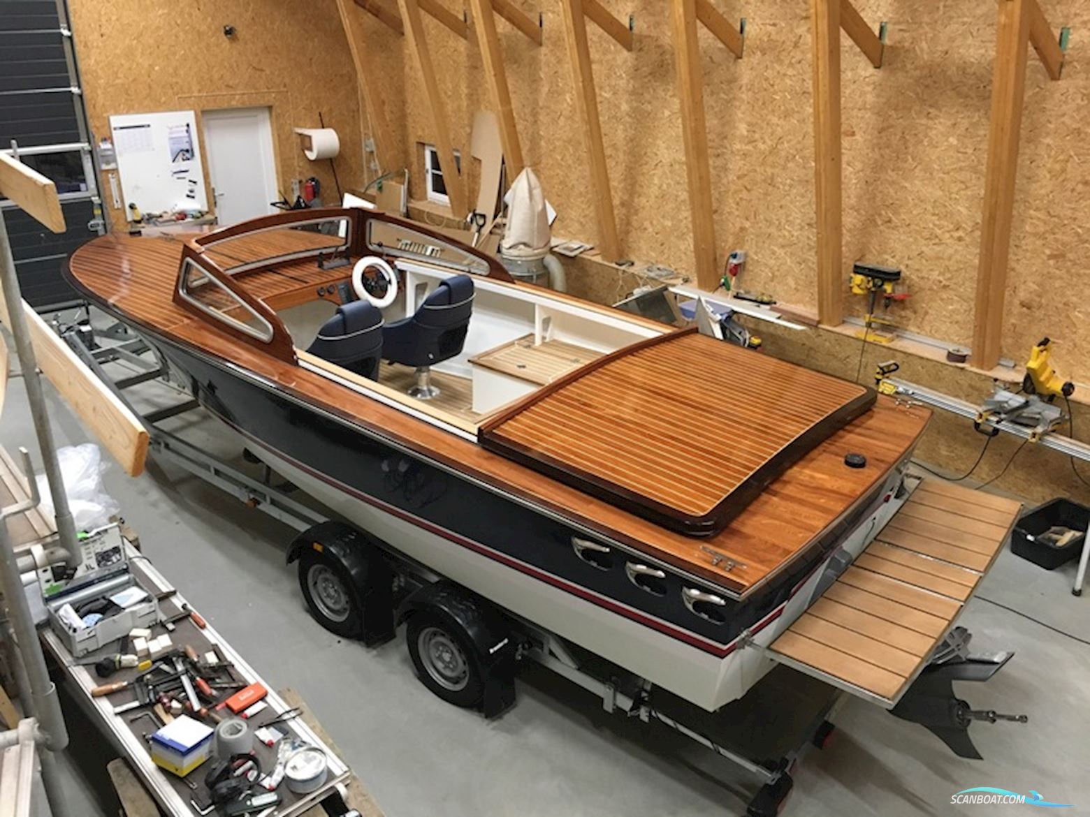 Classic Elegant Speedboat