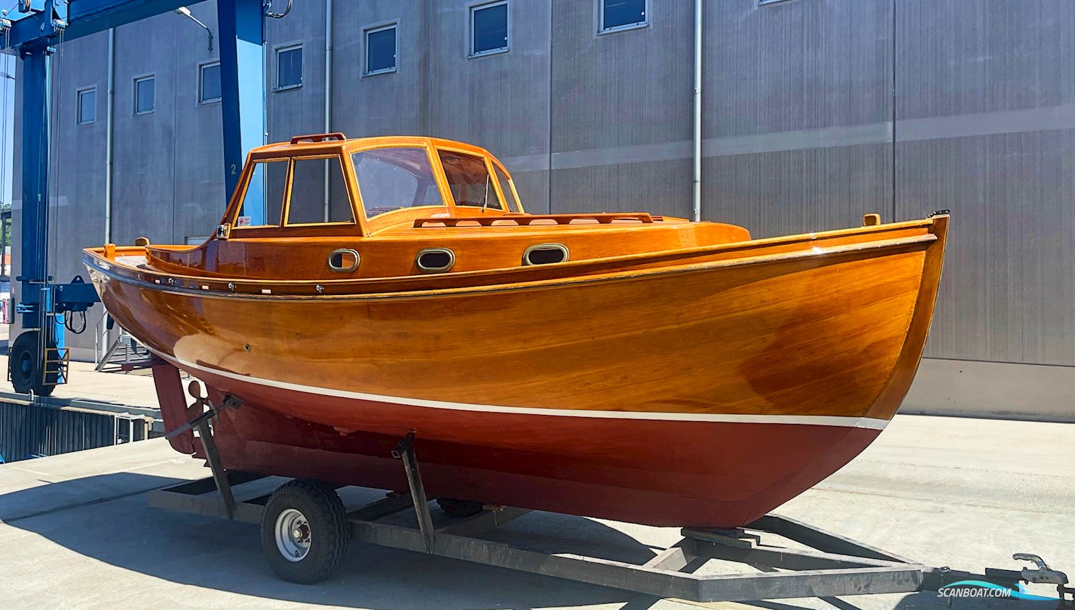 Classic Wooden Motor Yacht