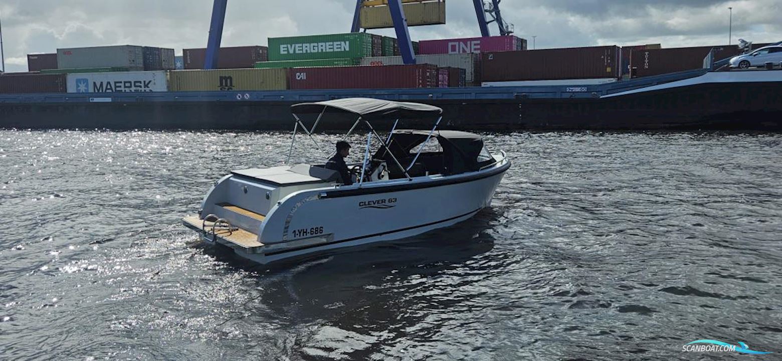 Clever 63 Tender Motorboten 2025, met Suzuki motor, The Netherlands