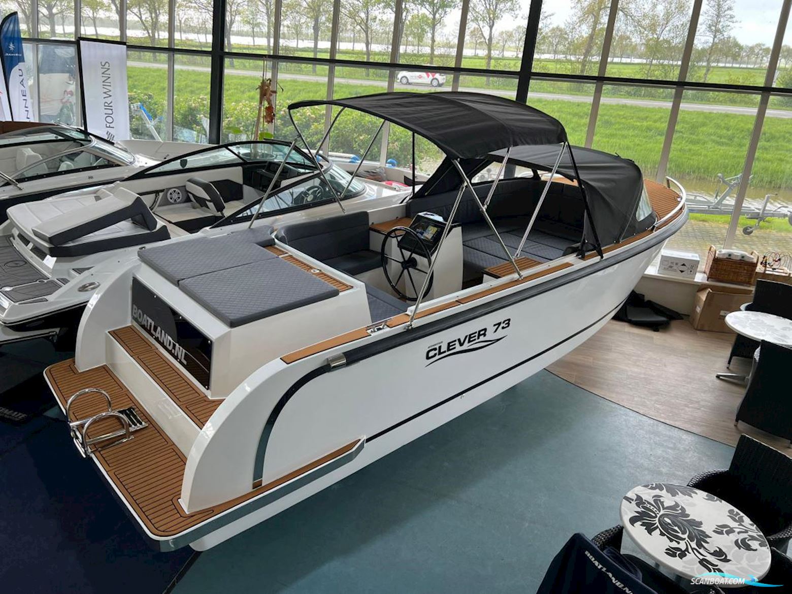 Clever 73 Tender Motorboten 2024, met Suzuki motor, The Netherlands