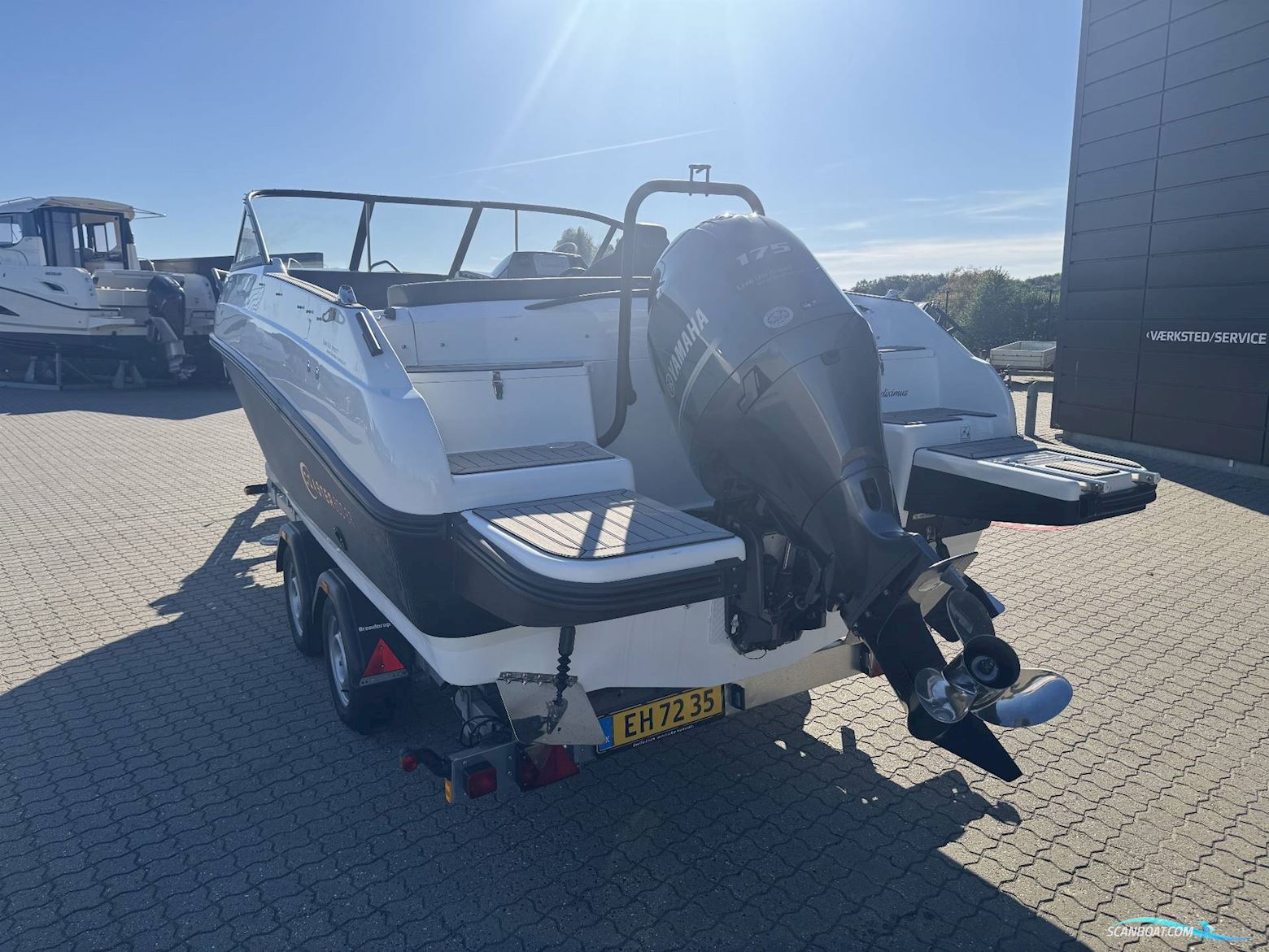 Coaster 600 BR - 175 HK Yamaha/Udstyr