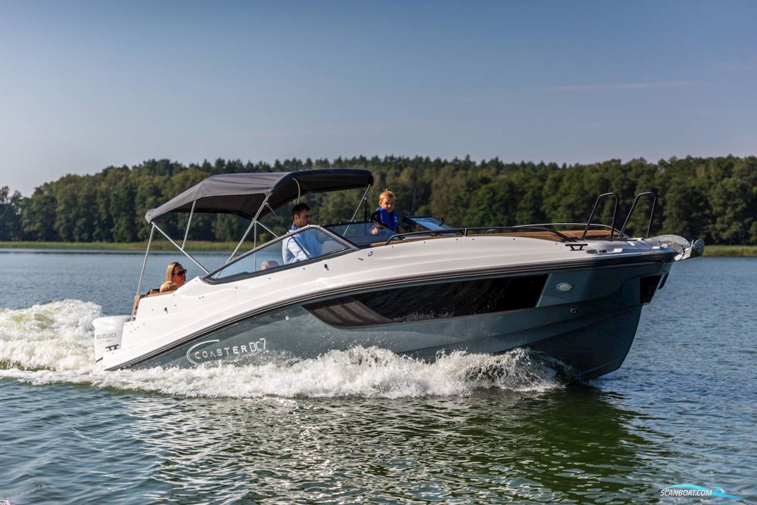 Coaster DC7 - 150 HK Yamaha/Udstyr