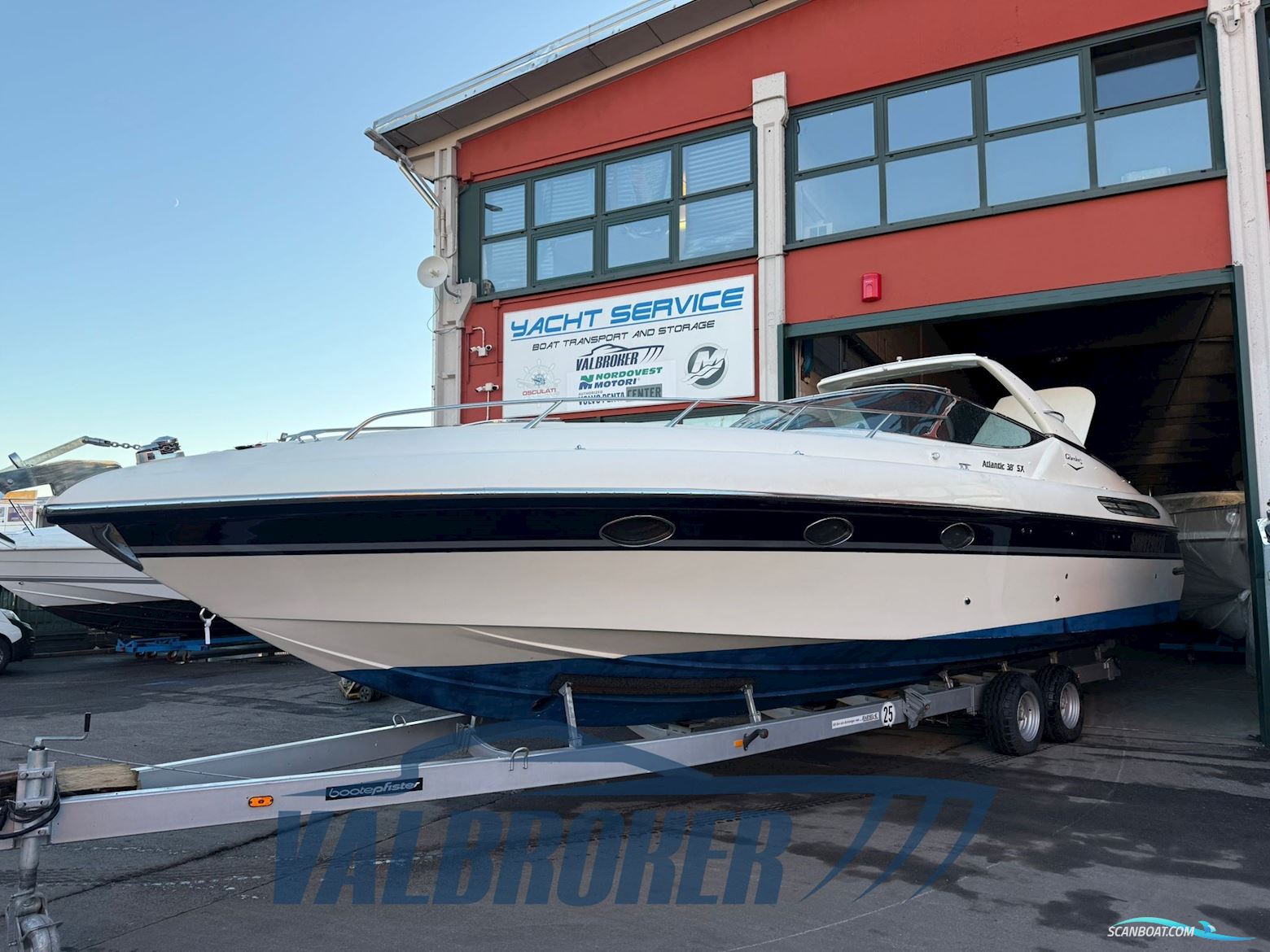 Colombo 38 Atlantic SX Motorboten 1999, met Volvo Penta 7.4 Gi motor, Italië