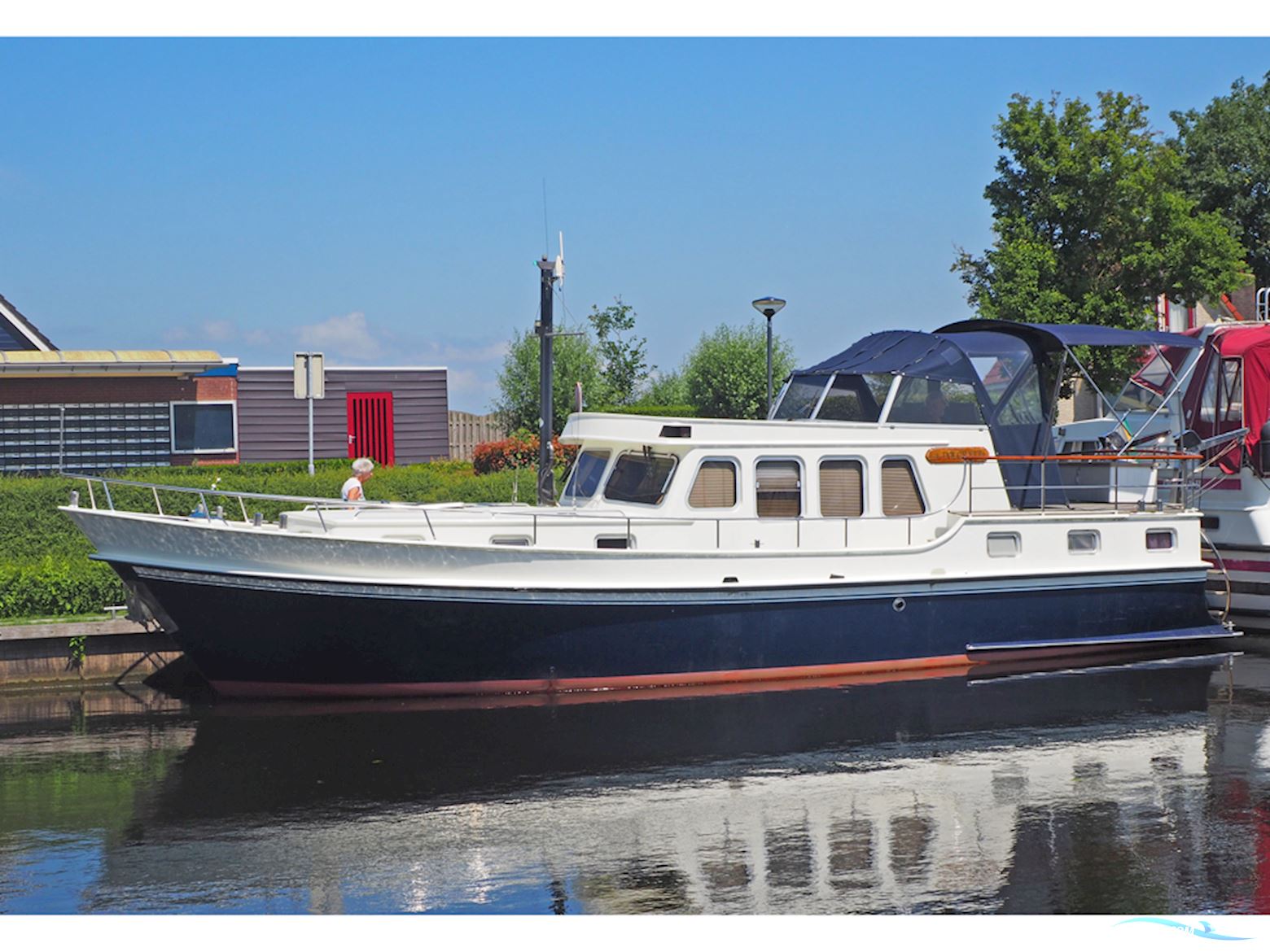 Columbus Spiegelkotter 1250 AK Motorboten 1996, met Cummins 6B5.9-M motor, The Netherlands