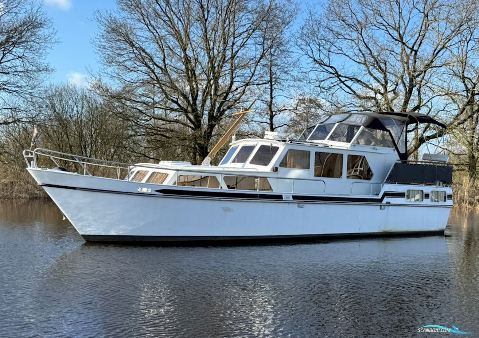 Combi Kruiser 12.00 Motorboten 1984, met Daf motor, The Netherlands