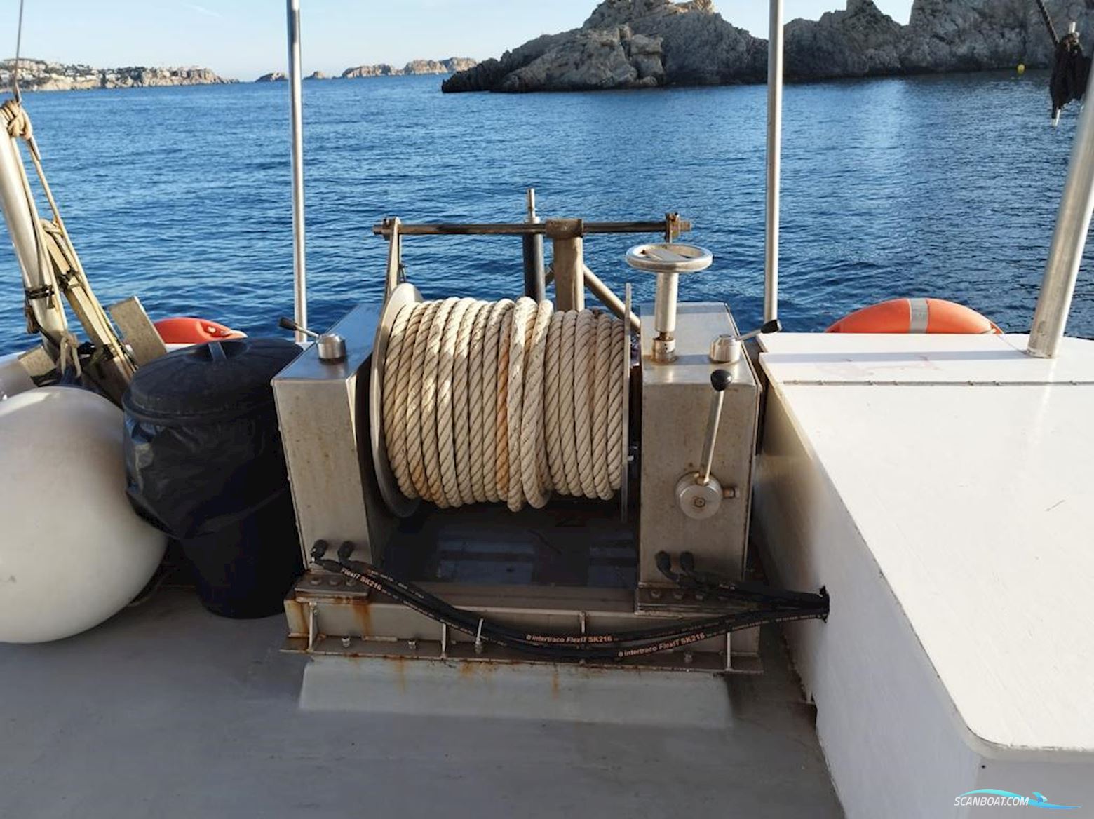 Commercial catamaran