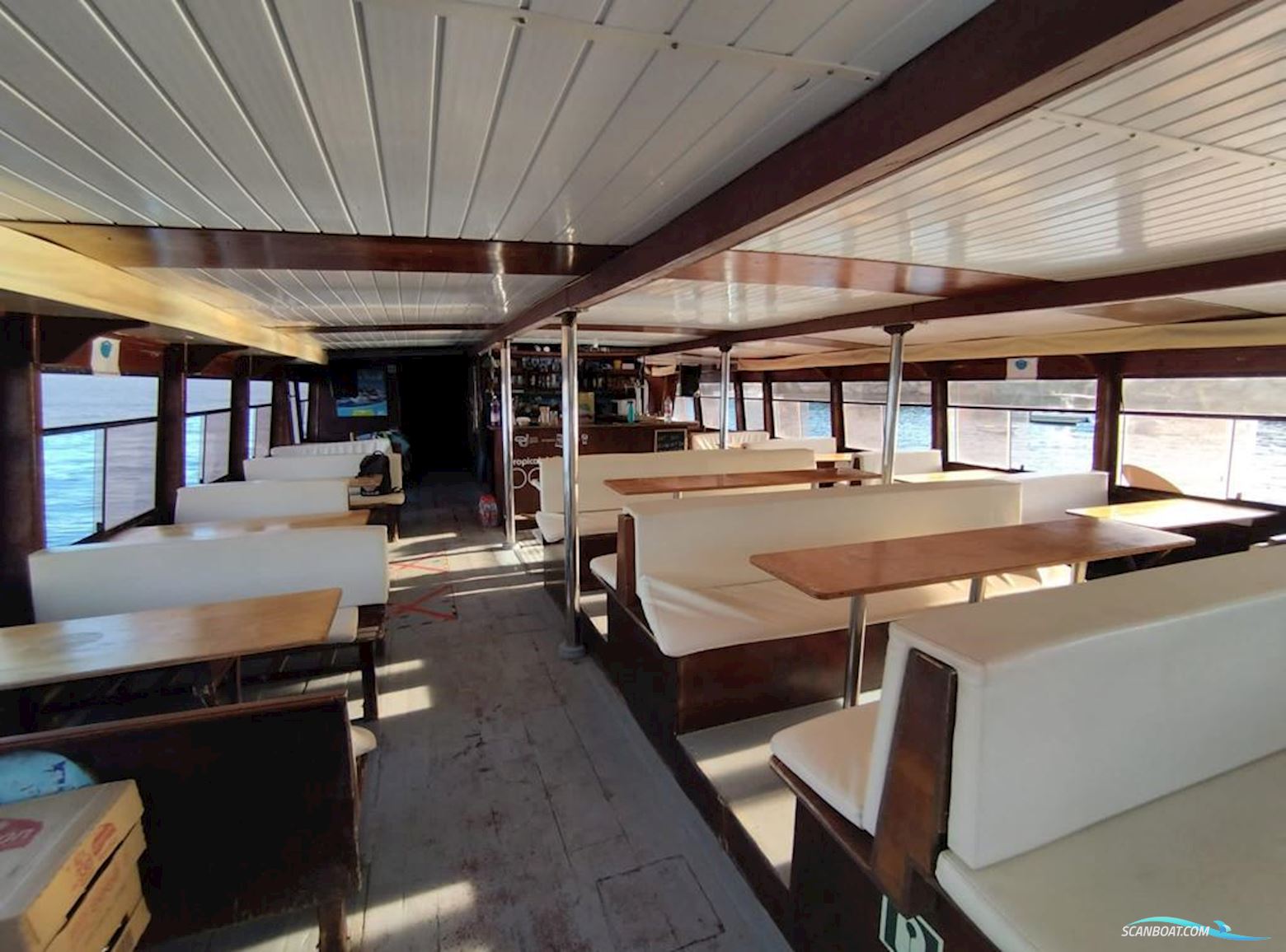 Commercial catamaran