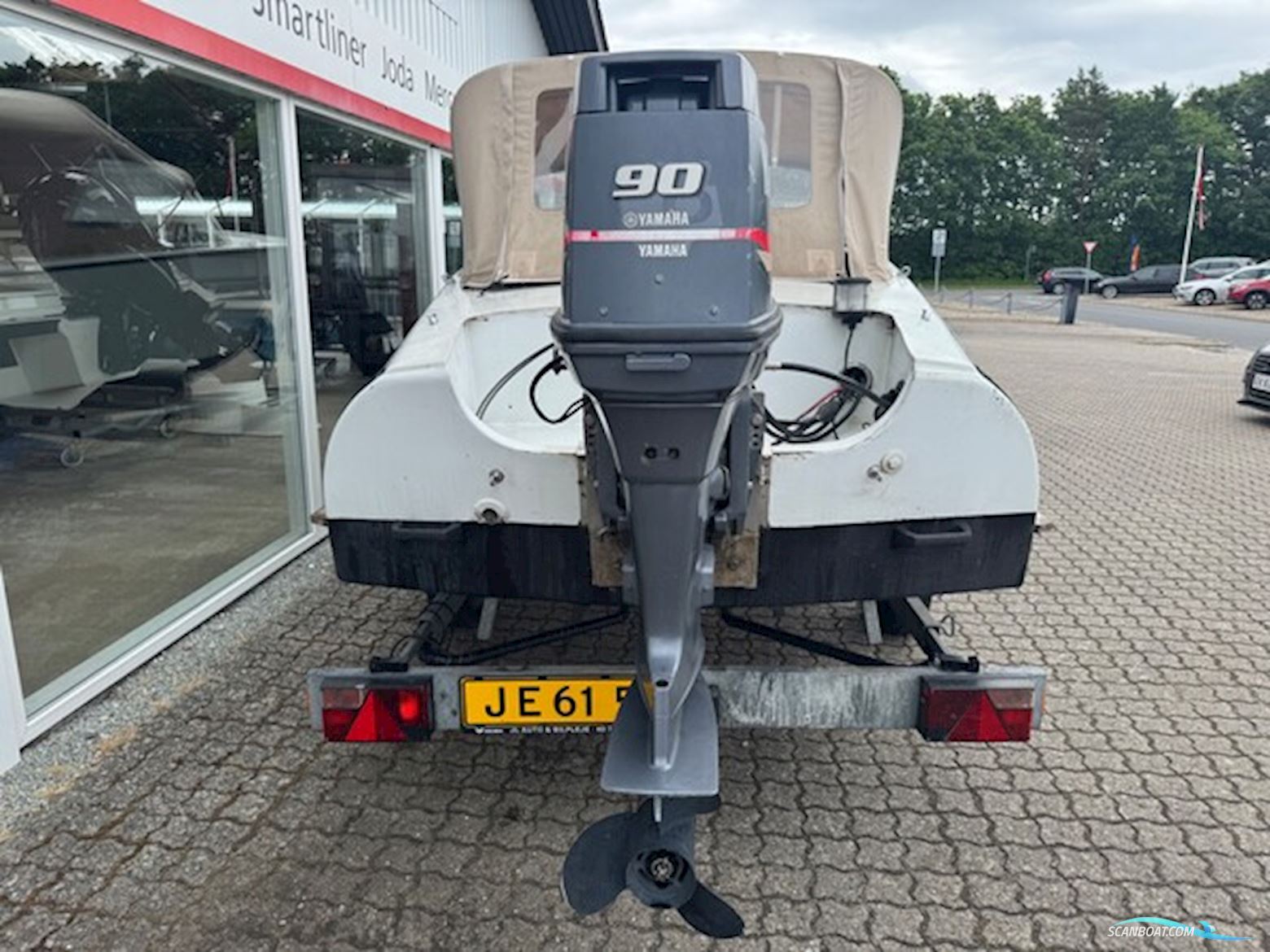 Coronett Cabrina 17 Runabout - Dansk Bygget Classic Boat Med 90 hk Yamaha 3-Cylinder 2-Takt