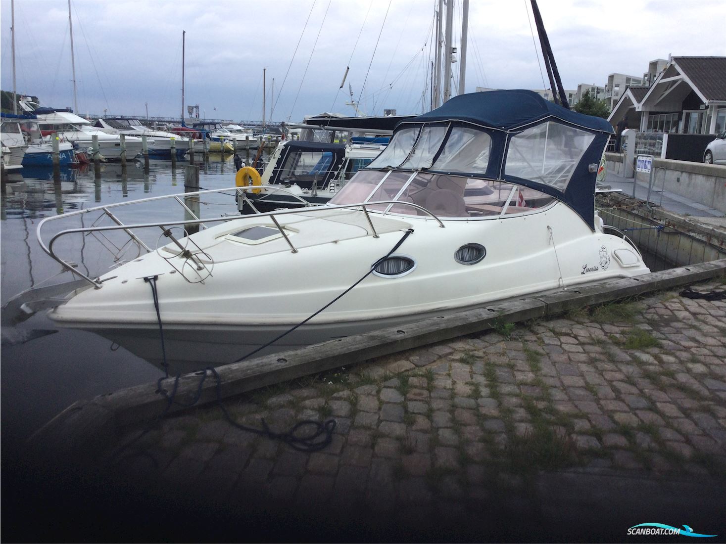 Coverline 710 Cabin Motorboten 2003, met VW Marine Diesel motor, Denemarken