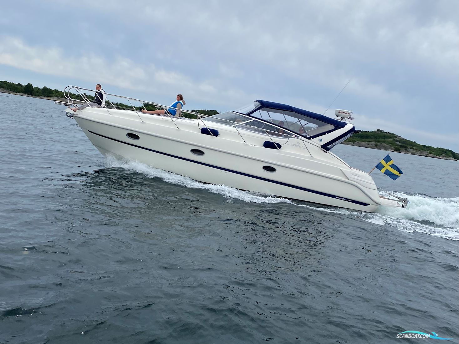 Cranchi 34 Zaffiro Motorboten 2008, met Volvo Penta D4 - 260 motor, Sweden