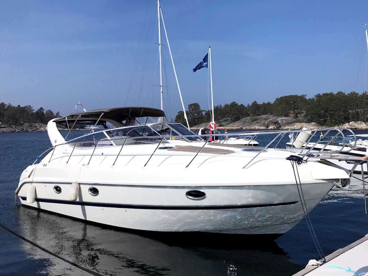 Cranchi 34 Zaffiro Volvo Penta D4-260 EVC Motorboten 2005, met Volvo Penta D4-260 EVC motor, Sweden