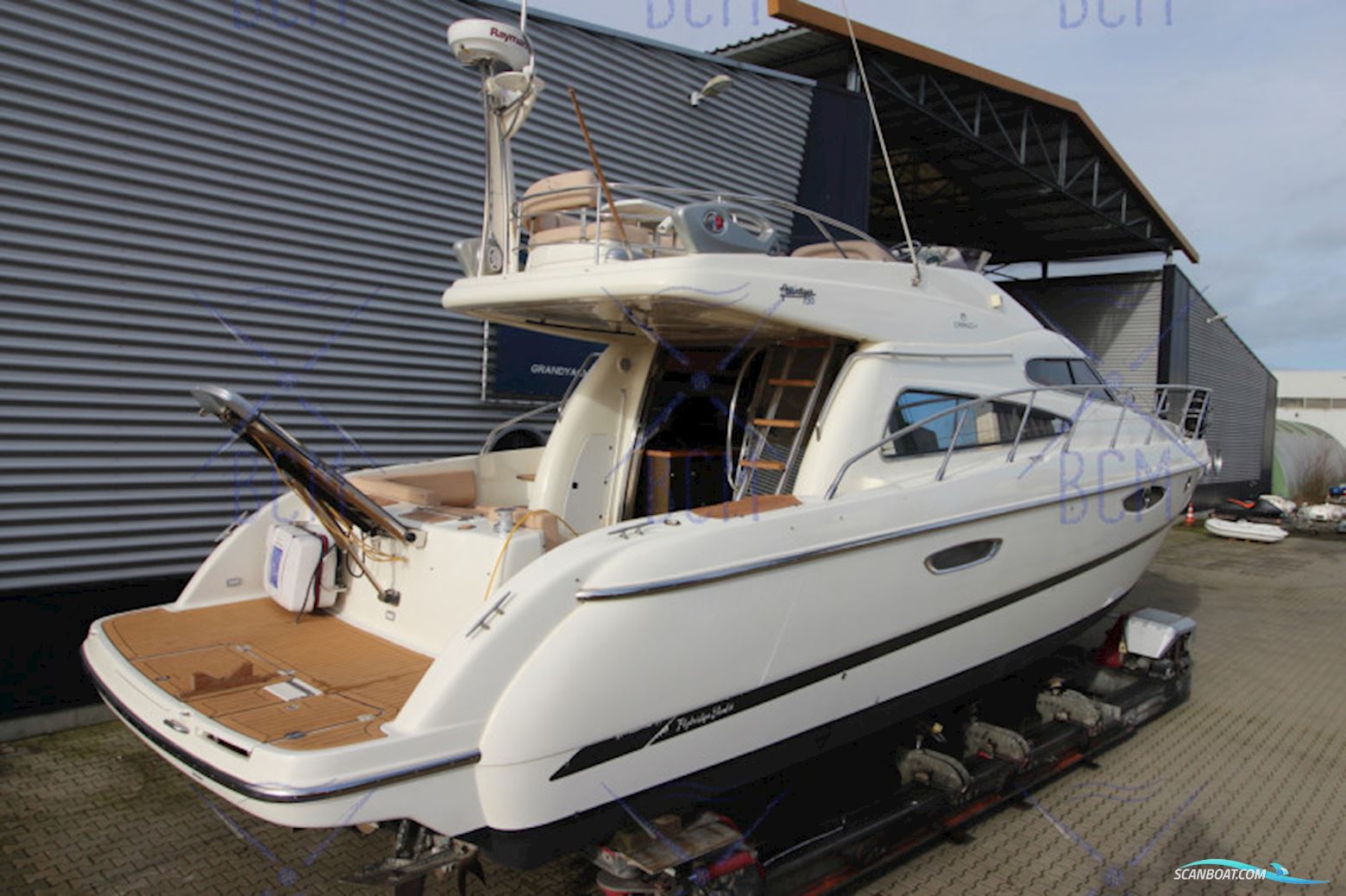 Cranchi Atlantique 50 Fly Motorboten 2008, met Volvo Penta D9 575 motor, The Netherlands