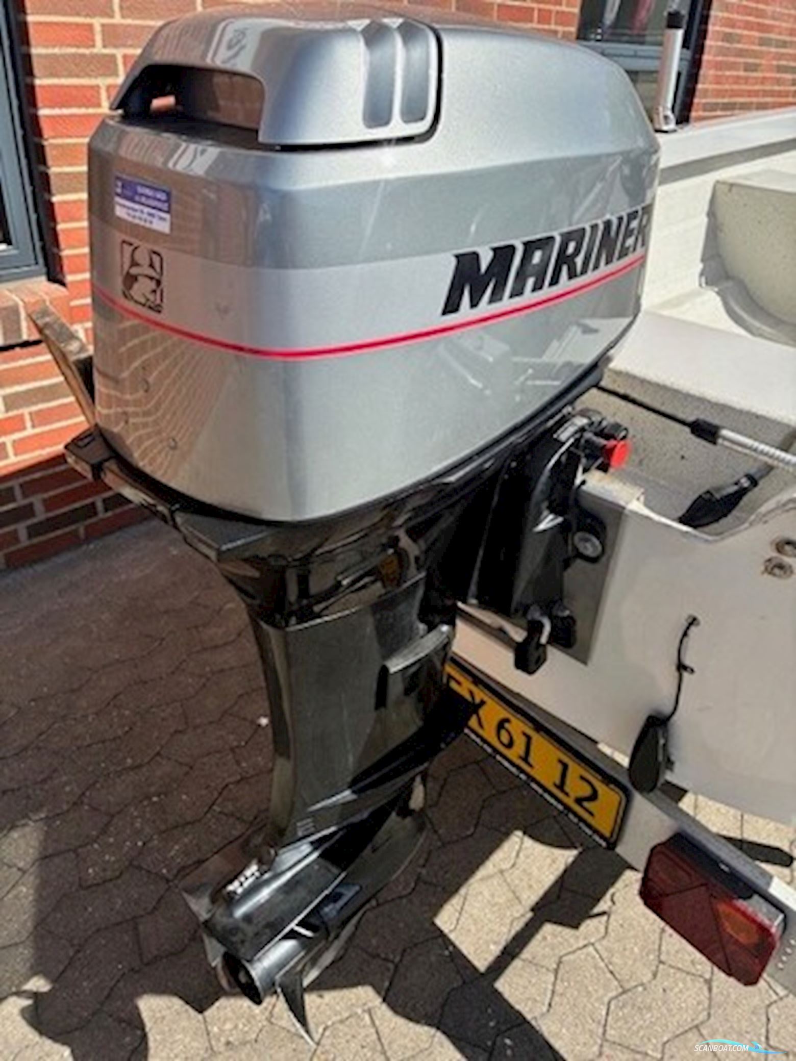 Crescent 434 m/Pult og Mariner 30 hk 2-Takt og Variant Trailer