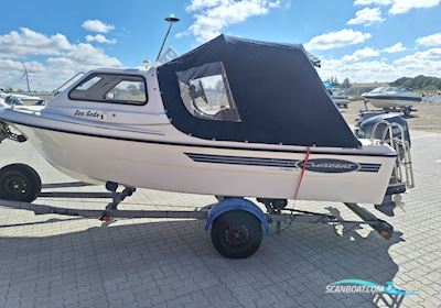 Crescent 506 Argo Cabin Motorboten 2006, met Yamaha 60 HK Fourstroke motor, Denemarken