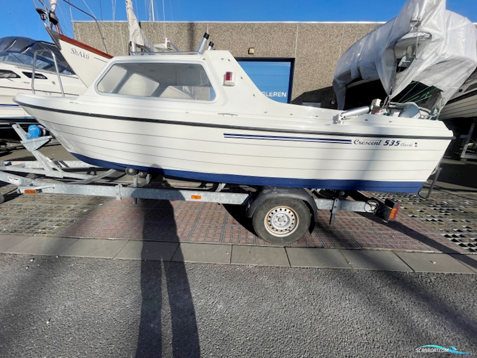 Crescent 535 Classic Hardtopbåd Motorboten 1999, met Yamaha motor, Denemarken