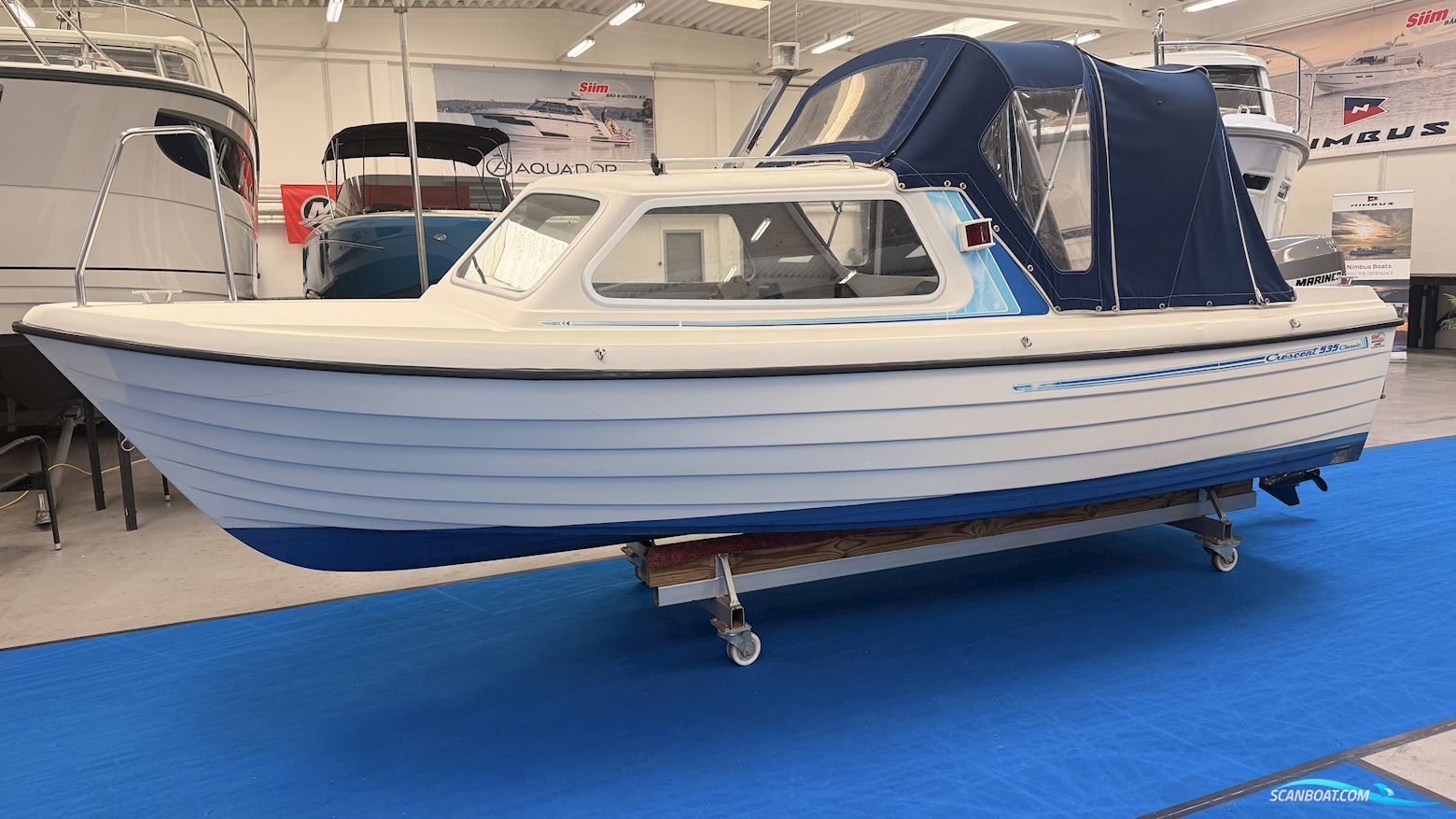 Crescent 535 Classic Motorboten 0, met Mariner 60 hk 4-Takt motor, Denemarken