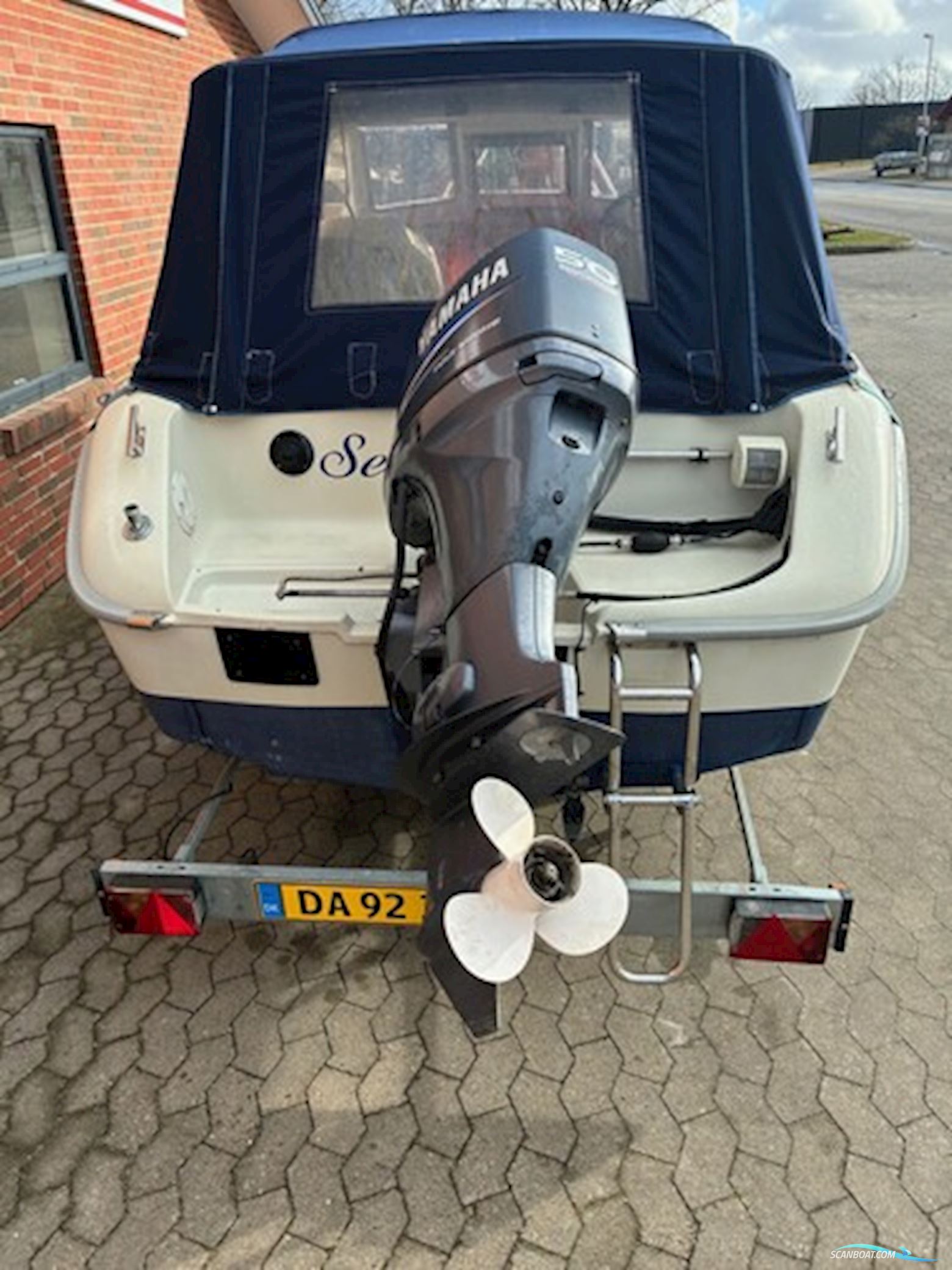 Crescent Gemini m/Yamaha F50 hk og Brenderup trailer