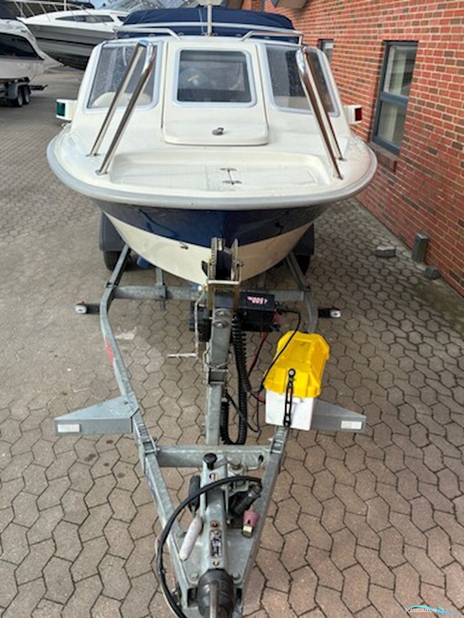 Crescent Gemini m/Yamaha F50 hk og Brenderup trailer