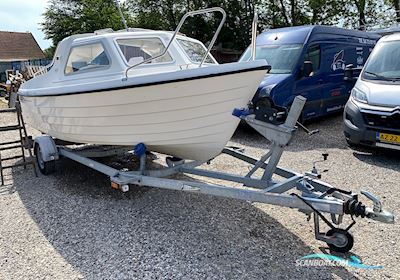 Crescent Hanø Motorboten 2016, met Yamaha F40 motor, Denemarken