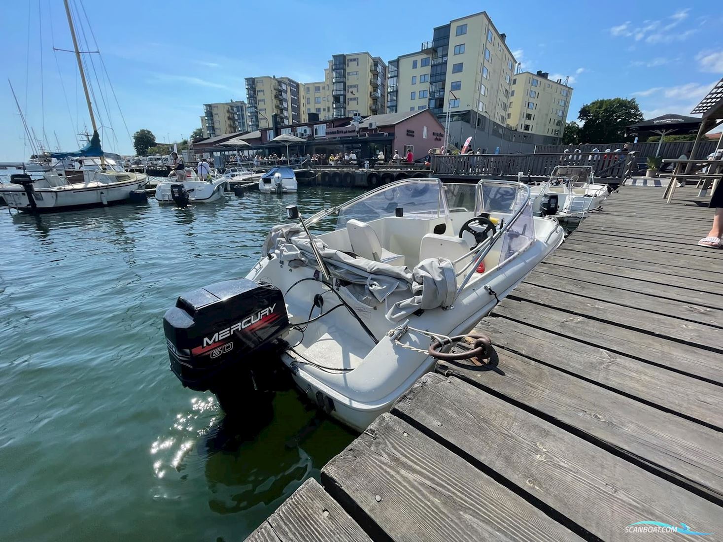 Cresent 480 Quattro + trailer 