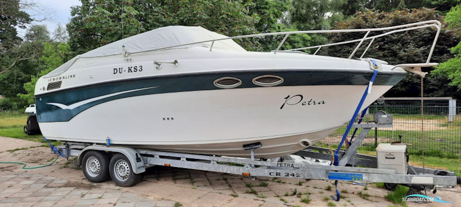 Crownline 242 CR Motorboten 2002, met Volvo Penta 5.0 GXI DP Benzin (AT-Motor mit 1 Jahr motor, Duitsland