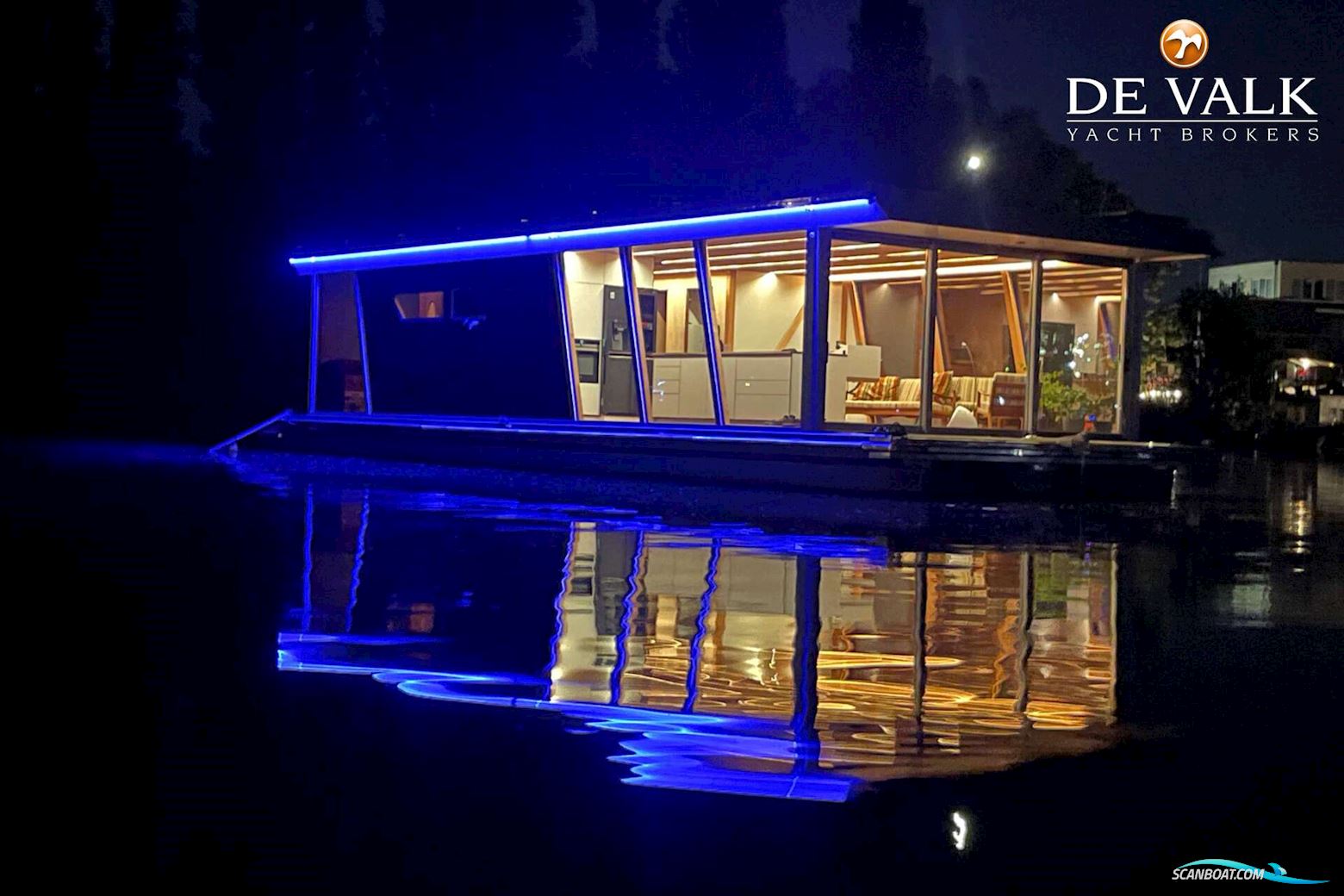 Custom Built Houseboat Luxe Motor Motorboten 2022, met Stil Propolsion motor, Duitsland