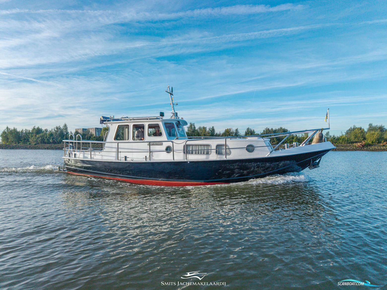 Damen Vlet 12.00 OK Motorboten 1978, met Mercedes motor, The Netherlands