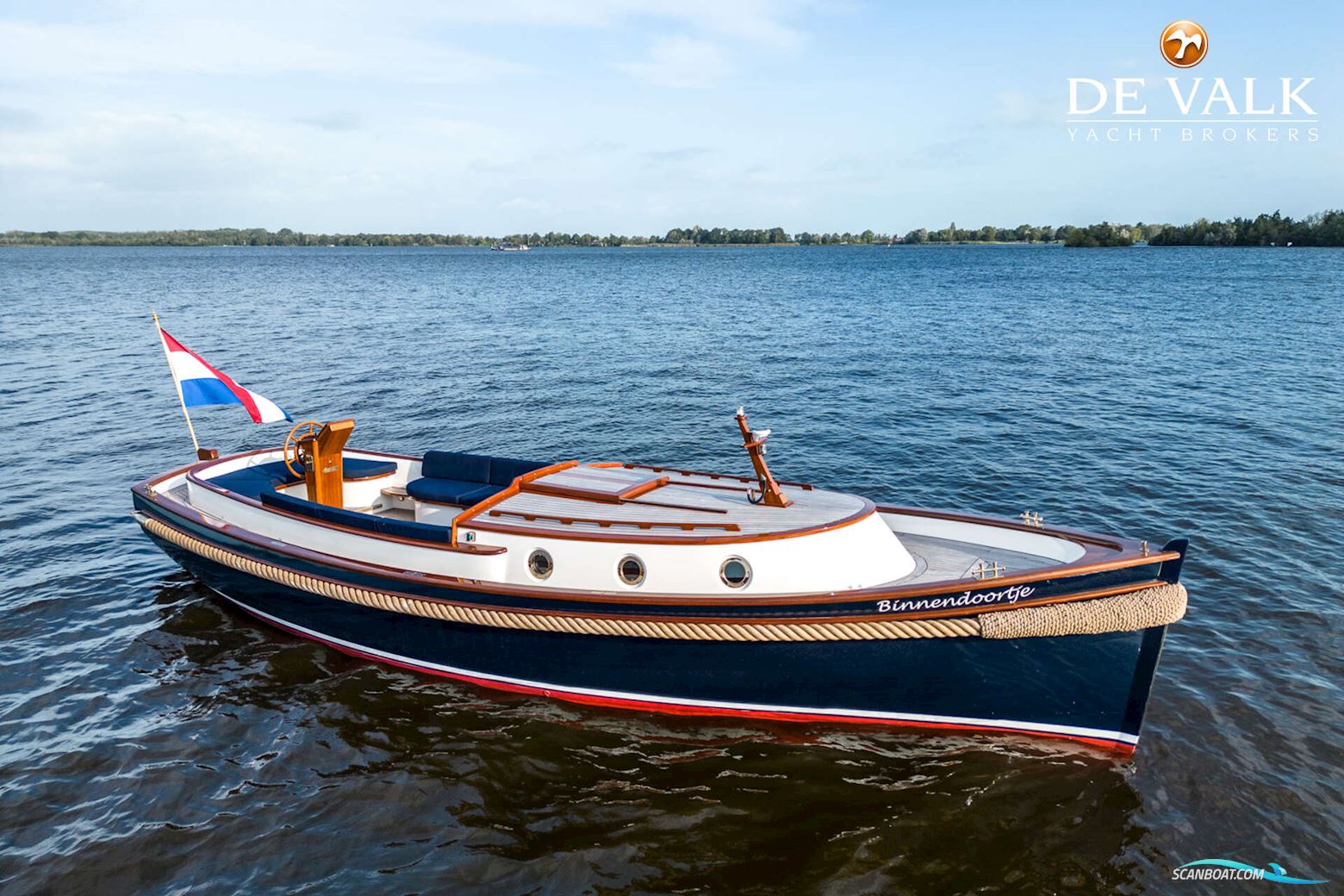 De Jong Kajuitsloep 950 Motorboten 2017, met Yanmar motor, The Netherlands