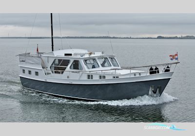 De Ruiter Trawler 12.50 AK Motorboten 1980, met Iveco motor, The Netherlands