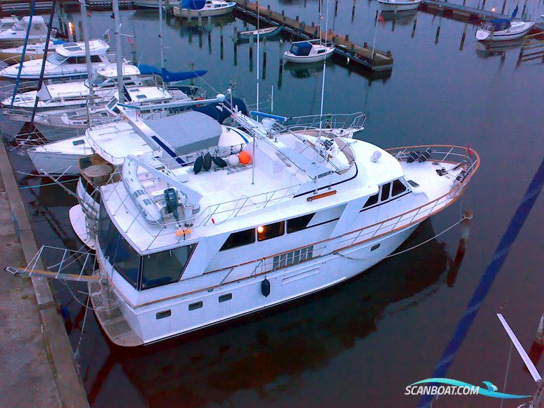 Defever 53 Trawler Motorboten 1989, met Catarpillar motor, Denemarken