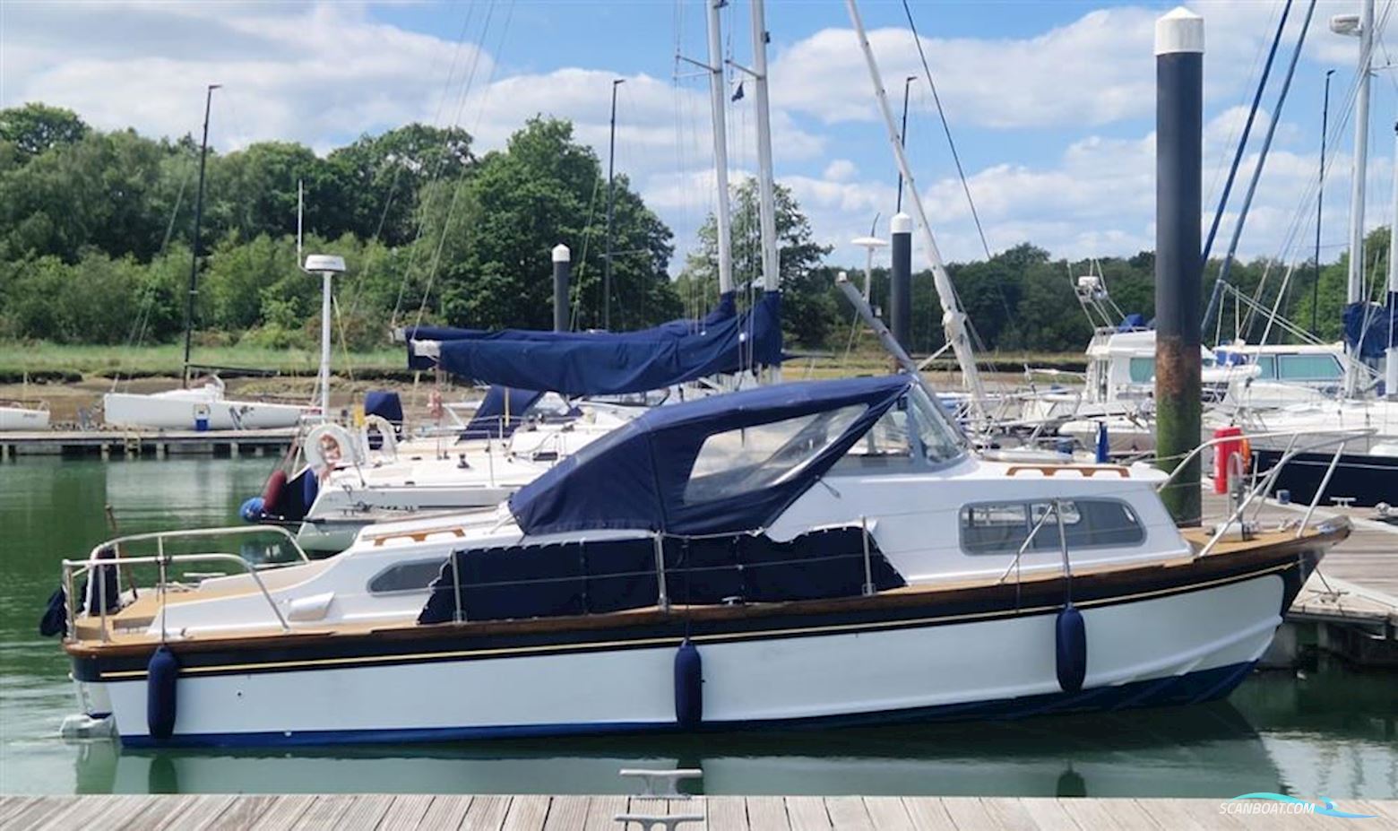Dell Quay Ranger 27 Motorboten 1963, met Volvo motor, United Kingdom