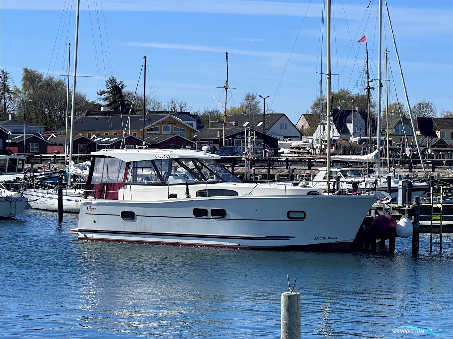 Delphia 1050 Escape Motorboten 2012, met Nanni motor, Denemarken