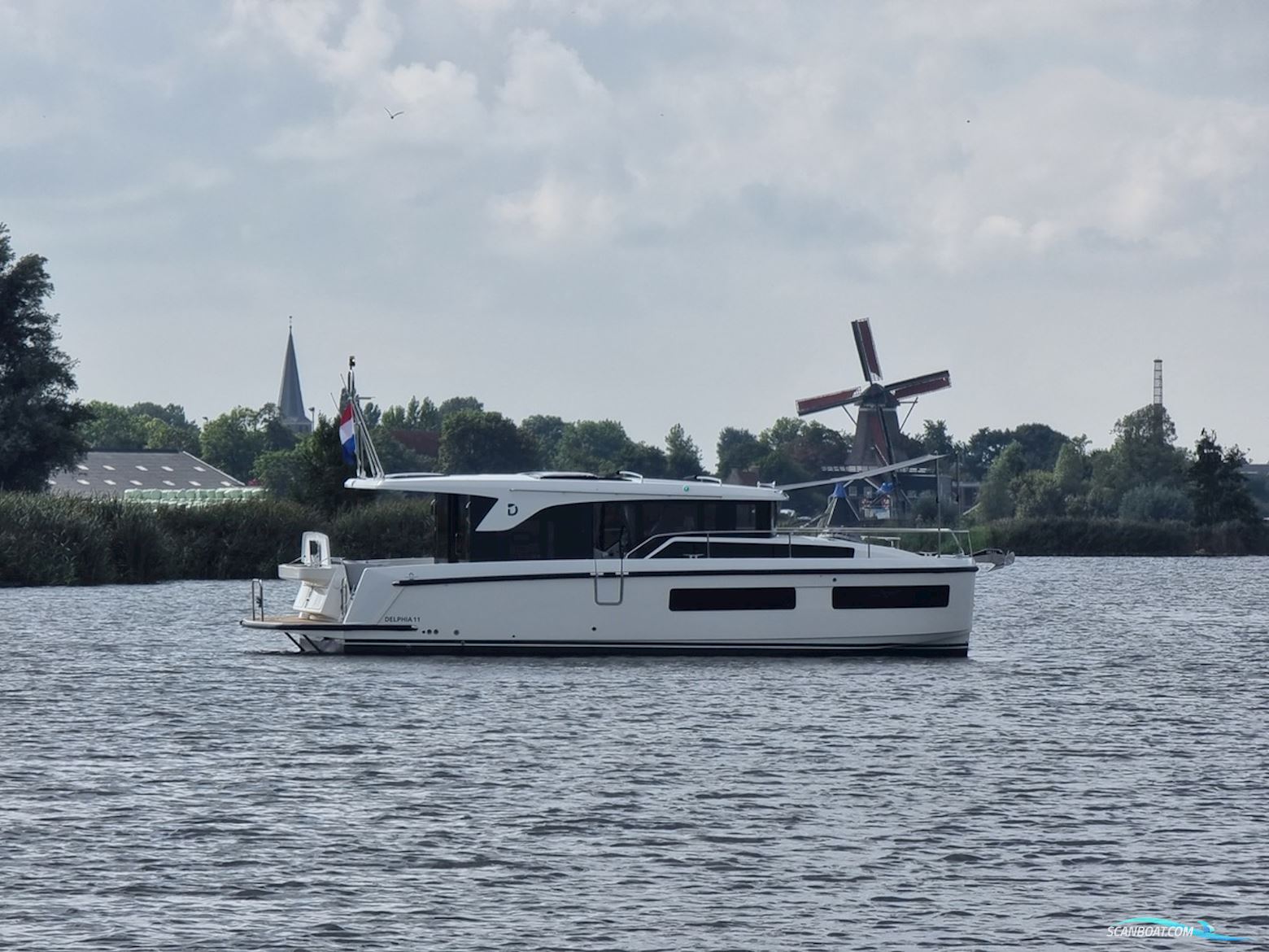 DELPHIA YACHTS 11 Sedan Motorboten 2026, met Yanmar: 57-, 110- ,150- of 250 PK Yanmar diesel of volledig Elektrisch 80 PK Torqeedo Deep Blue voortstuwing motor, The Netherlands