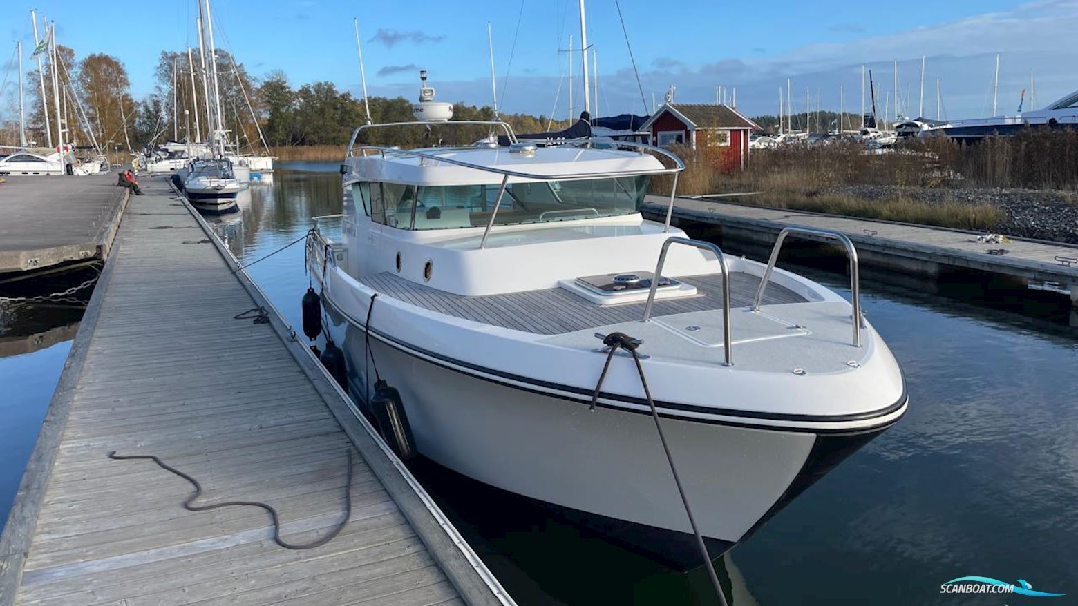 Delta 34 SW Motorboten 2011, met Volvo Penta motor, Sweden