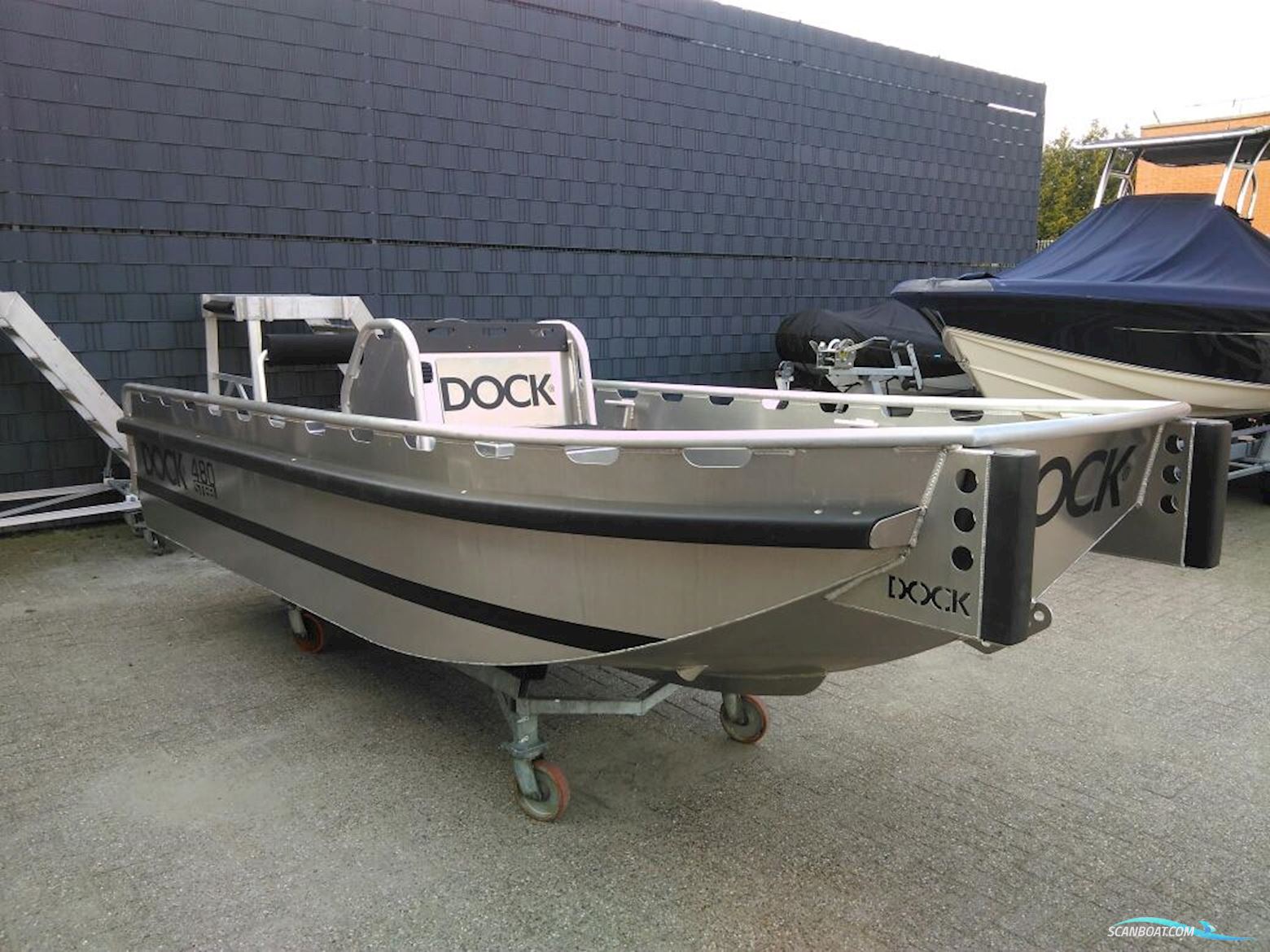 Dock 480 Motorboten 2024, met Honda motor, The Netherlands