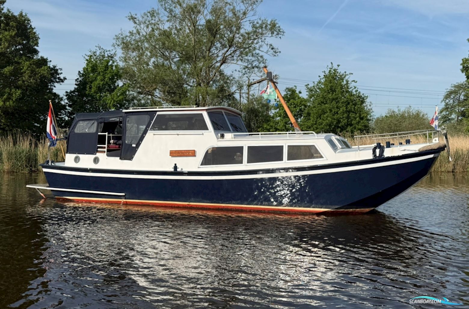 Doerak 1050 AK Motorboten 1967, met Ford motor, The Netherlands
