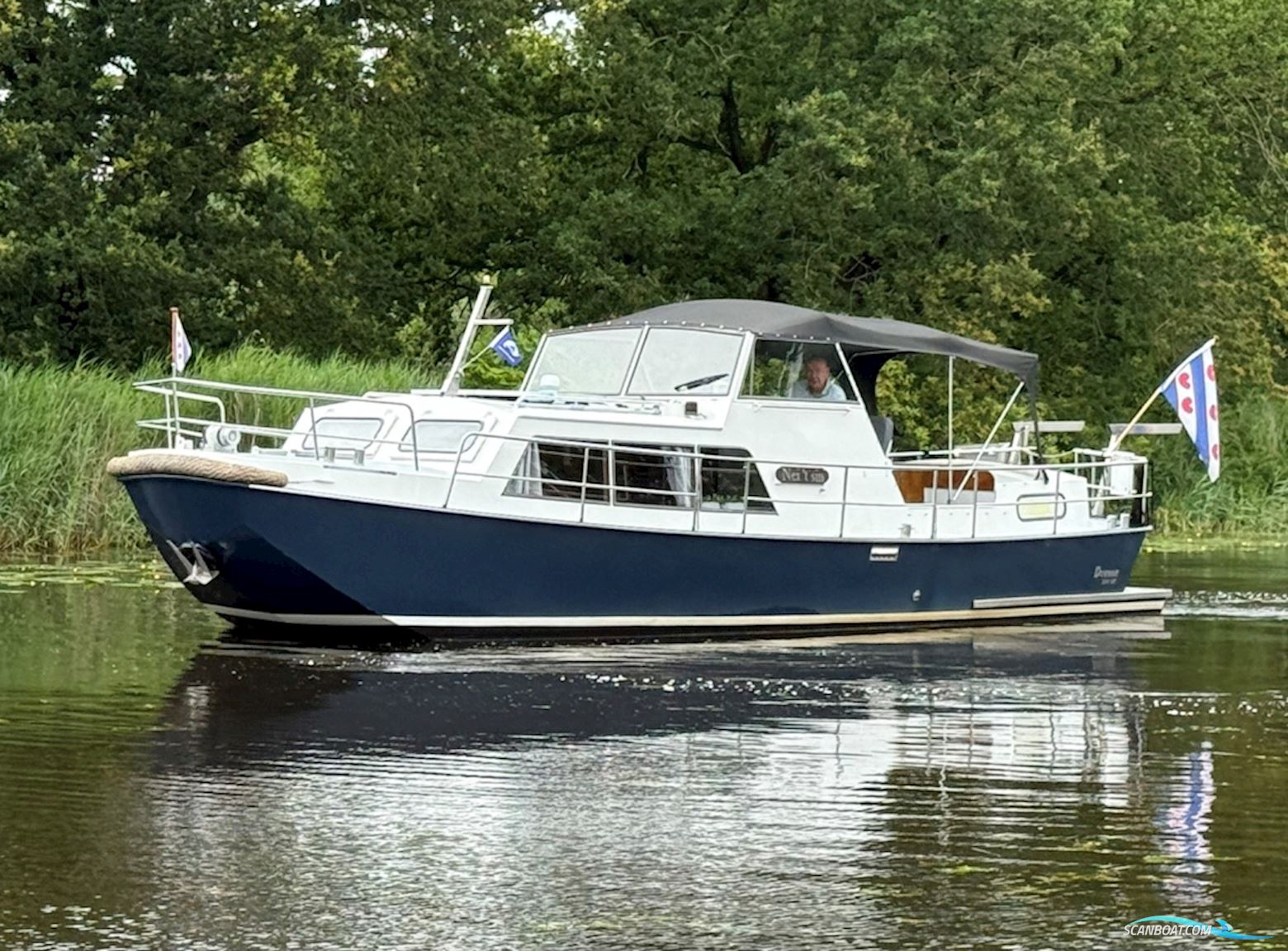 Doerak 950 AK Motorboten 1978, met Peugeot motor, The Netherlands
