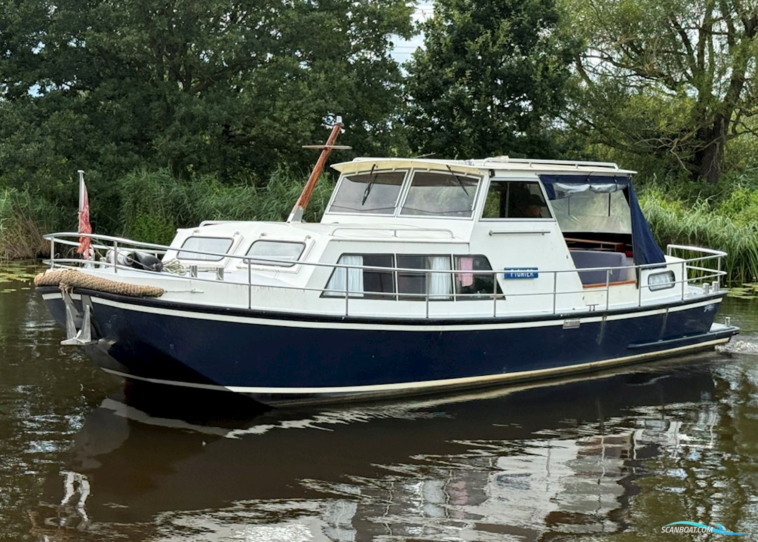 Doerak 950 AK Motorboten 1975, met Peugeot motor, The Netherlands