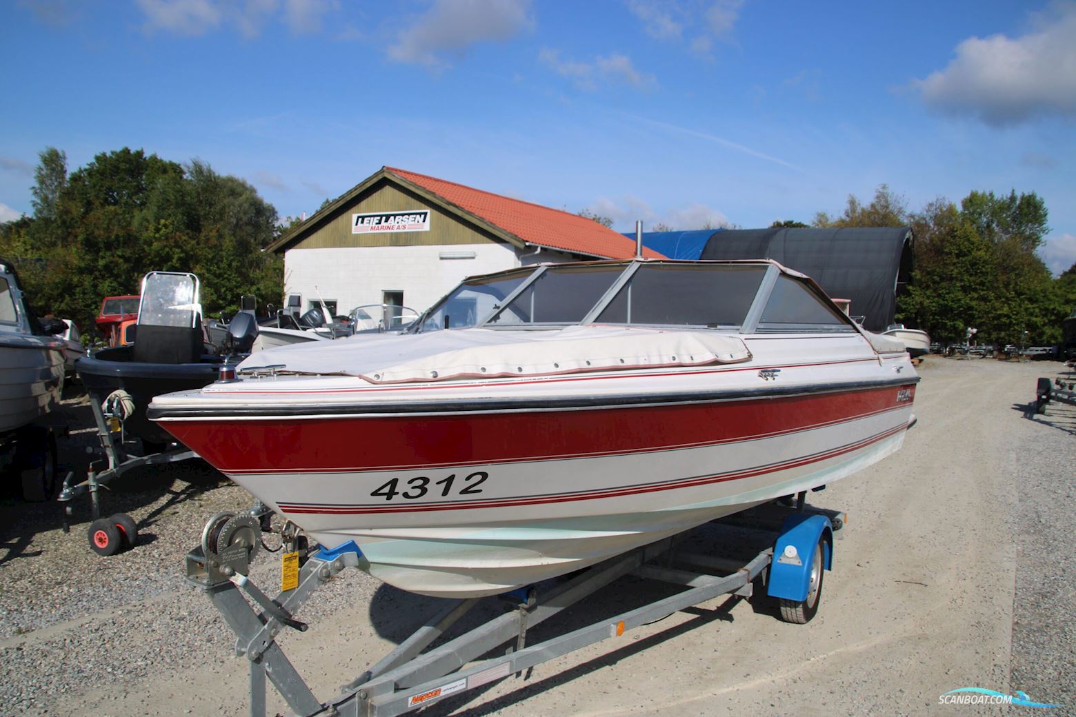 Doral 175 BR Spirit Motorboten 1992, Denemarken