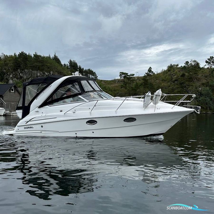 Doral 250 Monticello Motorboten 2006, met Mercury 4.2l 350hp Disel motor, Griekenland