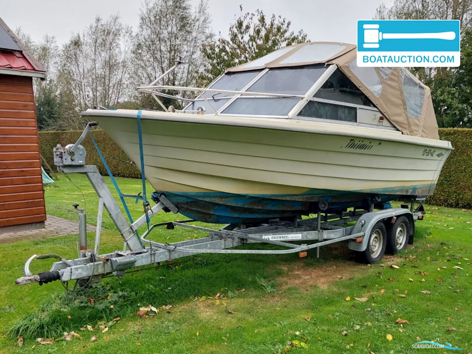 Draco 2000 Motorboten 1972, met Volvo Penta motor, The Netherlands