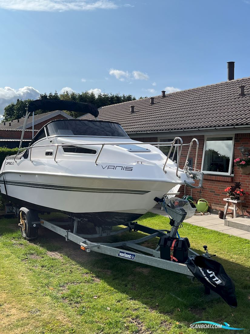 Drago 601 Motorboten 2022, met Mercury 4 stroke motor, Denemarken